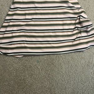 2 pieces top and skirt